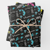 Funny Birthday Inpakpapier Vel (In situ)