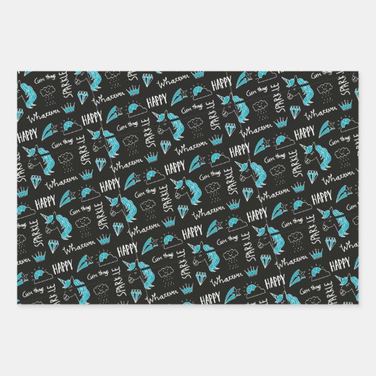 Funny Birthday Inpakpapier Vel (Voorkant)