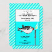 Funny Birthday Invitations Kaart (Voorkant / Achterkant)