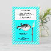 Funny Birthday Invitations Kaart (Staand voorkant)