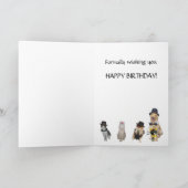 Funny Birthday Kaart (Binnen)