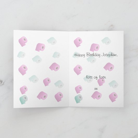 Funny Birthday Kaart (Binnen)