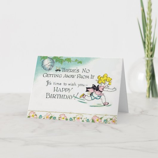 Funny Birthday Kaart (Voorkant)