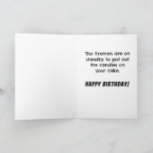 Funny Birthday Kaart die ouder wordt (Binnen)
