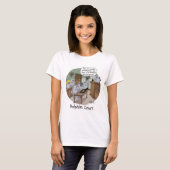 FUNNY BIRTHDAY-KAART en GIFT met CUTE DOLPHINS T-shirt (Voorkant volledig)
