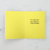 Funny Birthday Kaart for Money Loving Tiener (Binnen)