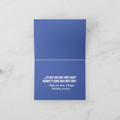 Funny Birthday-kaart Kaart (Binnen)