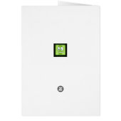 FUNNY Birthday Kaart - Over the Hill (Achterkant)