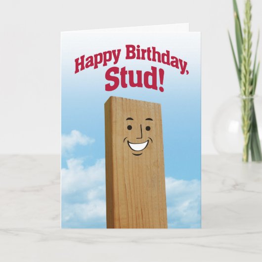 Funny Birthday Kaart voor een student (Voorkant)