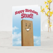 Funny Birthday Kaart voor een student (Gele Bloem)