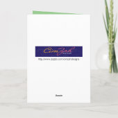 Funny Birthday Kaart voor geld-liefdevol-tienen (Achterkant)