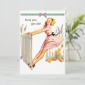 Funny Birthday Kaart voor haar (Staand voorkant)