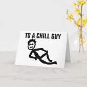 FUNNY BIRTHDAY-KAART VOOR HEM, KINDERMAN KAART (Gele Bloem)