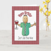 Funny Birthday Kaart voor hem - Sarcastisch (Gele Bloem)