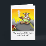 Funny Birthday Kaart voor hem "Spectickles"<br><div class="desc">Geniet van het verspreiden van de lach met dit hilarische vrolijke verjaardagsfeestje van cartoonist Bill Abbott; stuur een aantal lachen samen met je beste wensen voor een vrolijke wenskaart. Bill Abbotts cartoon "Spectickles", de internationaal gesyndiceerde strip verscheen ook in Hallmark U.K., Reader's Digest, Saturday Evening Post en andere voortreffelijke tijdschriften...</div>