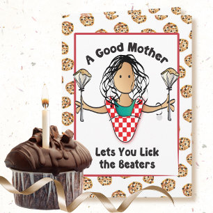 Funny Birthday Kaart voor mam