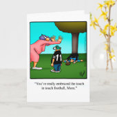 Funny Birthday Kaart voor mama (Gele Bloem)