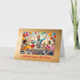 Funny Birthday Kaart voor tante