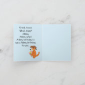 Funny Birthday Kaart: Yummy Kaart (Binnen)