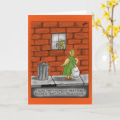 Funny Birthday-kaarten: Voor Hondenliefhebbers Kaart (Gele Bloem)