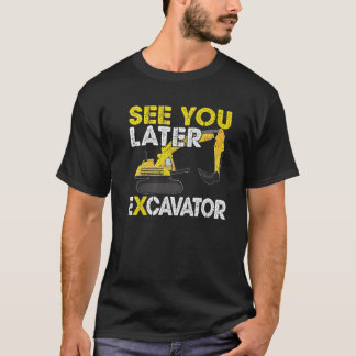 Funny Birthday Kinderen zien je later de graafmach T-shirt