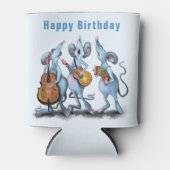 Funny Birthday Koelbox met Muismuziekband Blikjeskoeler (Voorkant)