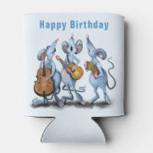 Funny Birthday Koelbox met Muismuziekband Blikjeskoeler (Achterkant)