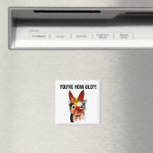 FUNNY BIRTHDAY MAGNETS, JE BENT HOE OUD?! MAGNEET (Insitu (Vaatwasser))