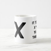 Funny Birthday-mok voor koffie voor mannen en vrou Koffiemok (Center)