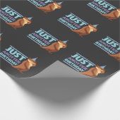 Funny Birthday Party Gift Kinder Zee Otter Animal Cadeaupapier (Hoek)