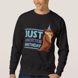 Funny Birthday Party Gift Kinder Zee Otter Animal Trui