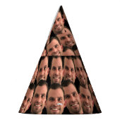 Funny Birthday Party Hats Custom Face Photo / Head Feesthoedjes (Links)