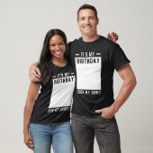 Funny Birthday Party - Het is mijn geboortedag T-shirt (Unisex)