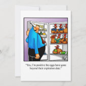 Funny Birthday Party Invitations Kaart (Voorkant)