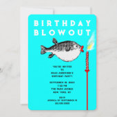 Funny Birthday Party Kaart (Voorkant)