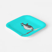 Funny Birthday Party Papieren Bordje (Gebogen)