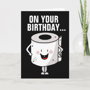 FUNNY BIRTHDAY POOP KAARTEN GOEDE BOWEL BEWEGINGEN