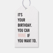 Funny Birthday Quotes | Fijne verjaardag | Beste c Cadeaulabel (Voorkant)