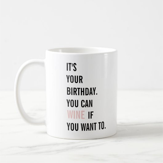 Funny Birthday Quotes | Fijne verjaardag | Beste c Koffiemok (Links)