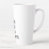 Funny Birthday Quotes | Fijne verjaardag | Beste c Latte Mok (Rechts)