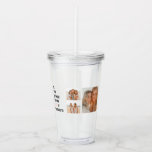 Funny Birthday Quotes | Foto van collage | Beste c Acryl Drinkbeker<br><div class="desc">"Wijn wordt beter met de leeftijd,  net als jij! Gefeliciteerd met je verjaardag en proost op nog een jaar van verrukking!"</div>