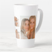 Funny Birthday Quotes | Foto van collage | Beste c Latte Mok (Rechterhoek)