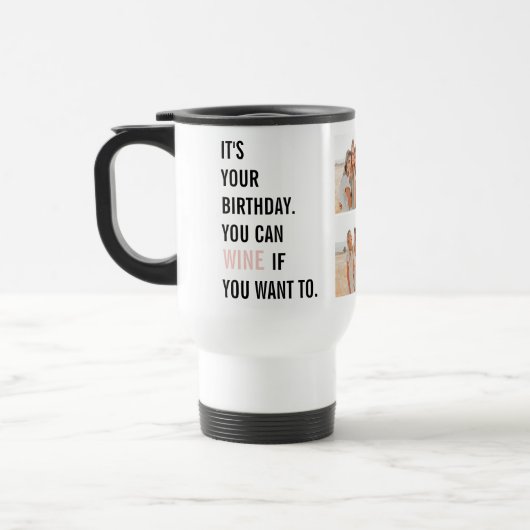 Funny Birthday Quotes | Foto van collage | Beste c Reisbeker (Links)
