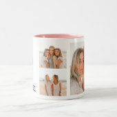 Funny Birthday Quotes | Foto van collage | Beste c Tweekleurige Koffiemok (Center)