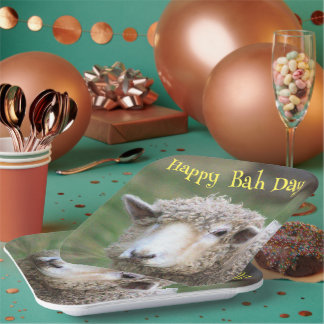 Funny Birthday Sheep Paper Bord