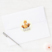 Funny Birthday Sticker Gift Playful Winking Duck (Envelop)