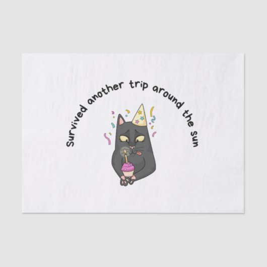 Funny Birthday Tissuepapier (Voorkant)