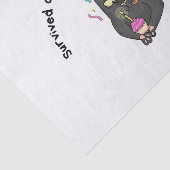 Funny Birthday Tissuepapier (Detail)