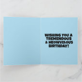 FUNNY BIRTHDAY TRUMP GREETING CAT CARD KAART (Binnen)
