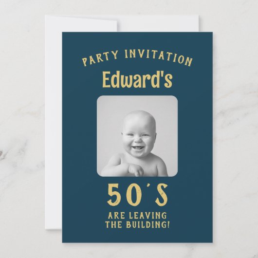 Funny Birthday Uitnodiging (Voorkant)